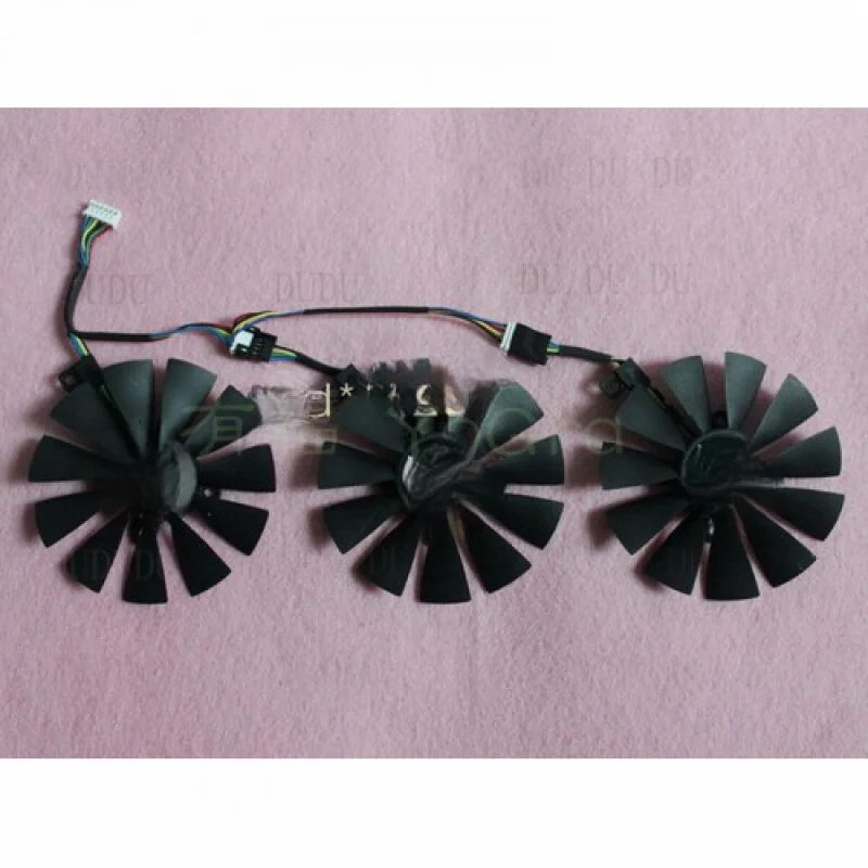 D for  ASUS ROG STRIX FDC10U12S9-C GTX 980 1060 1070 1080 Ti R9 390 Triple Fan 6Pin Q13