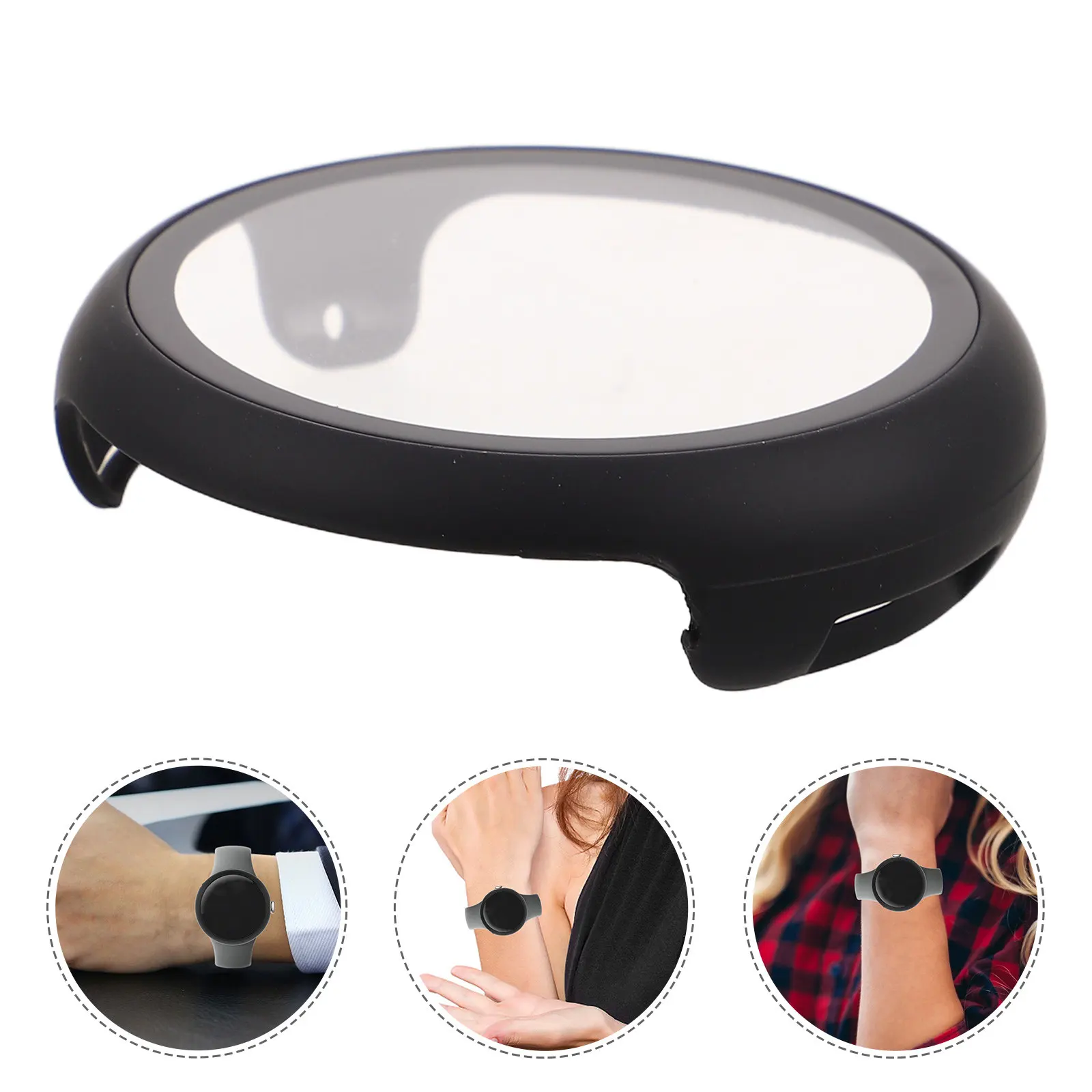 

Hard Pc Shockproof Watch Cover Compatible for Google Watch 3 Ultrathin Protective Case Waterproof Scratch Resistant Smartwatch