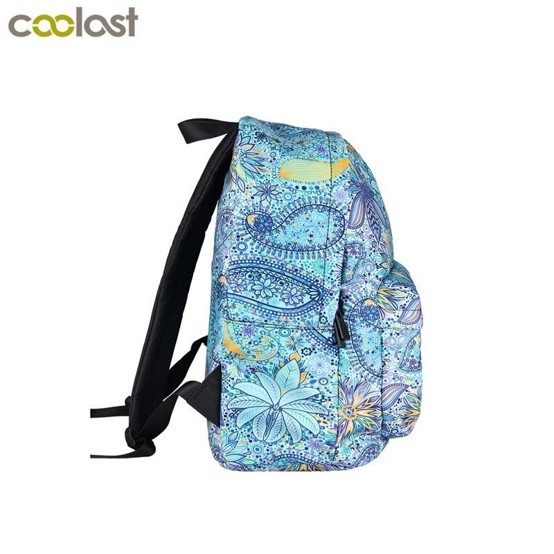 Mochila Floral para Mulheres, Bolsas escolares para Adolescentes, Mochila Feminina, Bolsas de Viagem, Design de Marca, Moda