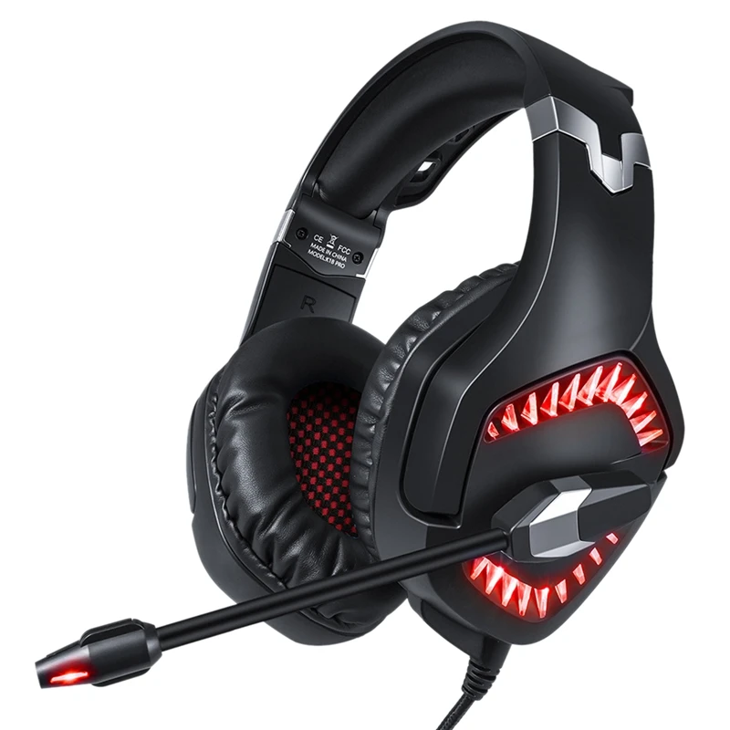 

Gaming Headset Headset Wired Headset Gaming Headset For PS4 Supports Computers Laptops