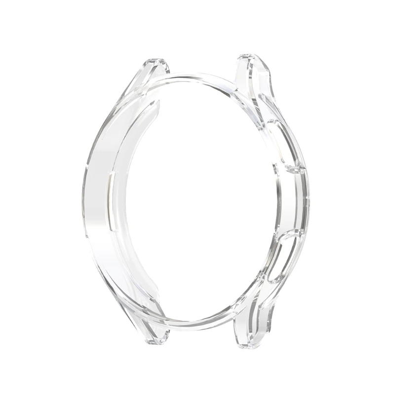Suitable for Galaxy-Watch4 Classic 46mm Smartwatch Full Bumper for Case Soft Durable Screen Protector for Shell Shockpro