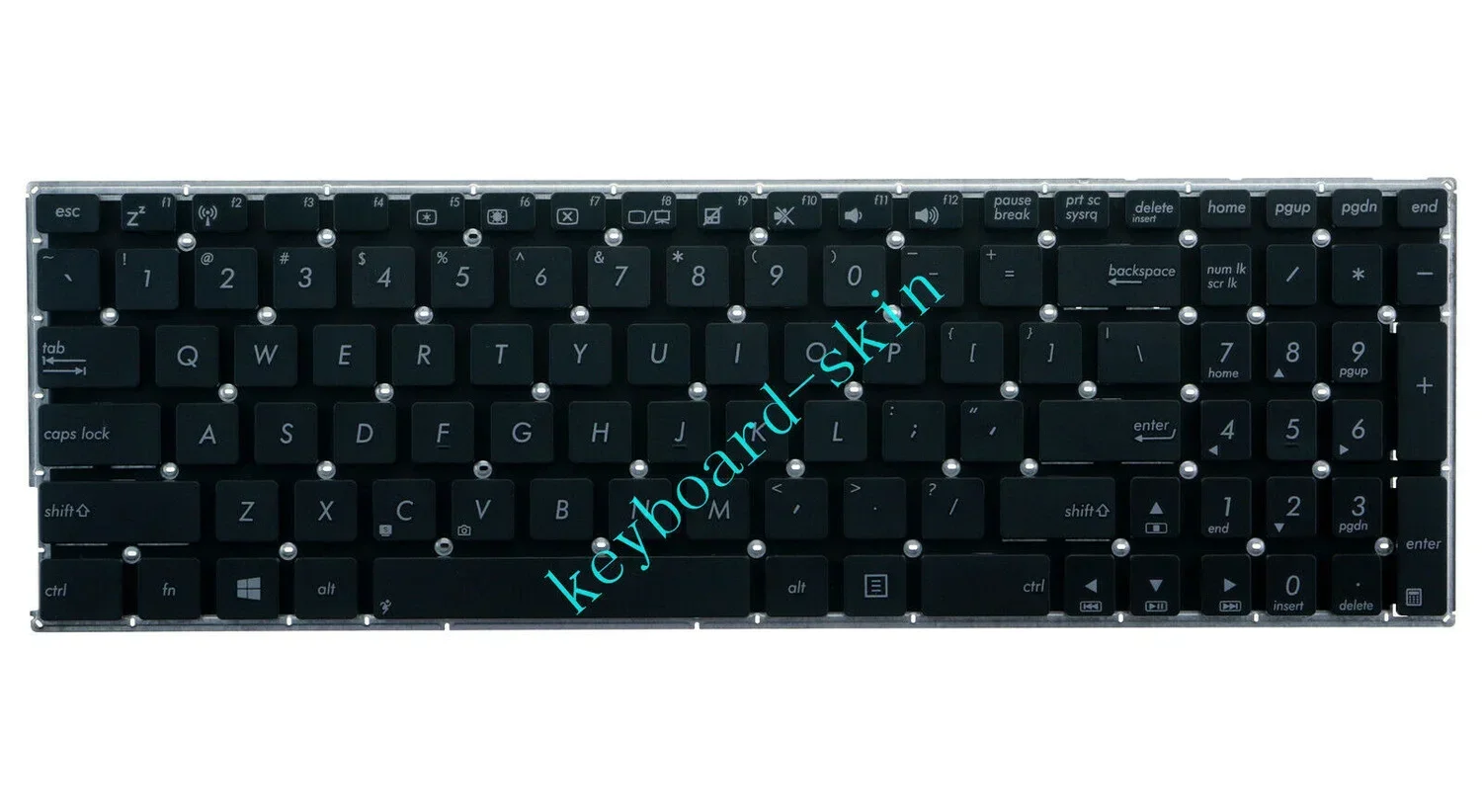 New US Keyboard no-frame for Asus X556 X556U X556UA A556UR A556UV A556U K556 K556U K556UV F556 F556U F556UA R558U R558UQ FL5900U