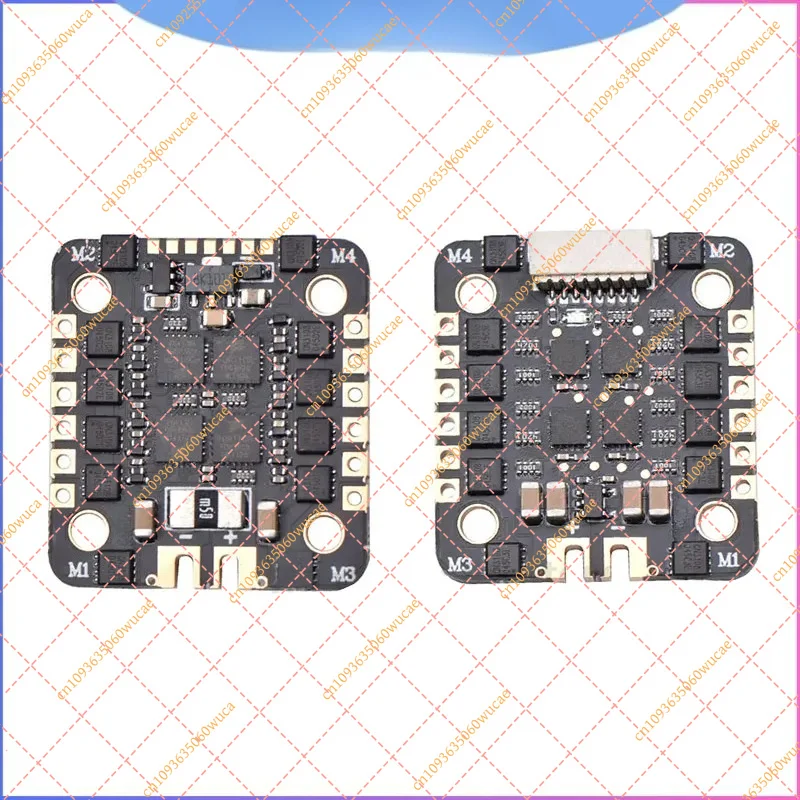 for JHEMCU EM40A 2-6S 40A 4-in-1 ESC, Bluejay Firmware DShot600 for FPV Micro Racing Drone DIY Build