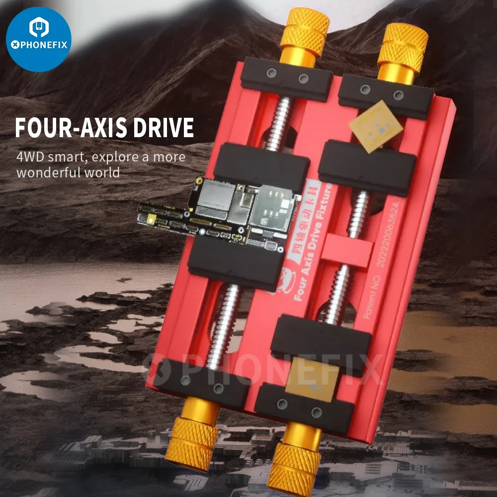MaAnt Pro 400 MJ K22 K23 Mechanic คู่/สี่แกน Universal PCB ผู้ถือ Jig Fixture สำหรับ iPhone เมนบอร์ดเชื่อมซ่อม Clamp