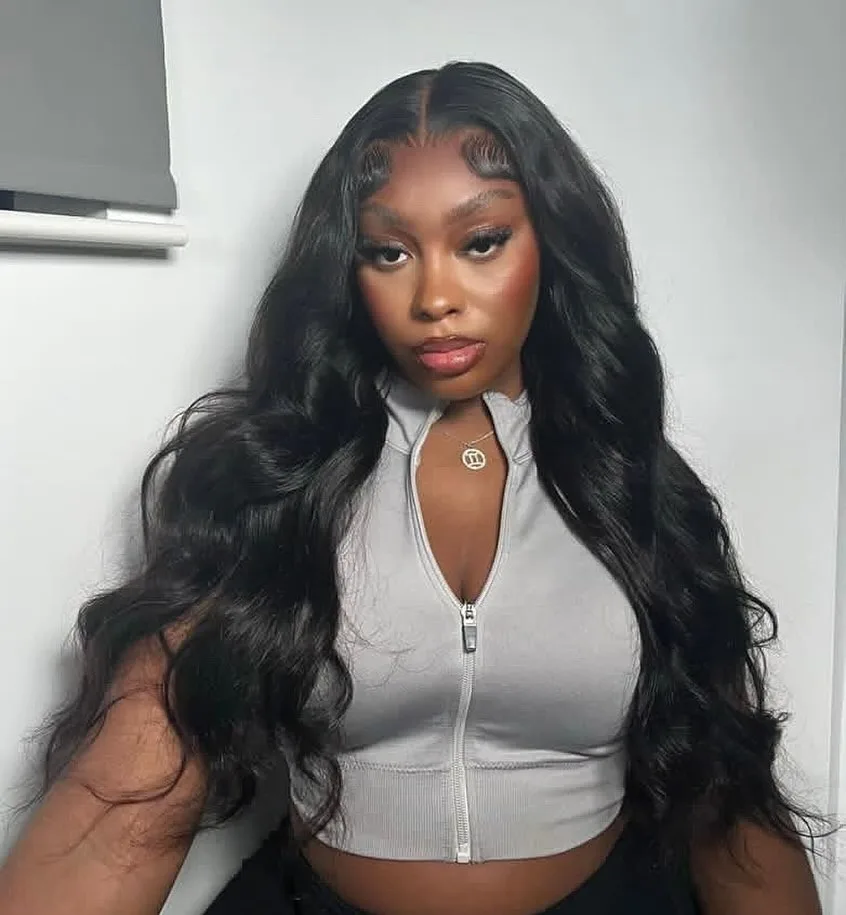 

200% HD Transparent Body Wave Lace Front Wig Brazilian 13x4 13x6 Lace Front Human Hair Wigs For Women Pre Plucked Closure Wig