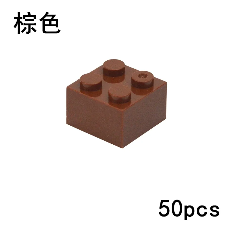 DIY Bausteine Ziegel 2x2 Punkte dicke Figuren Größe 2*2 Punkte kompatibel mit 3003 pädagogischen kreativen Spielzeug für Kinder