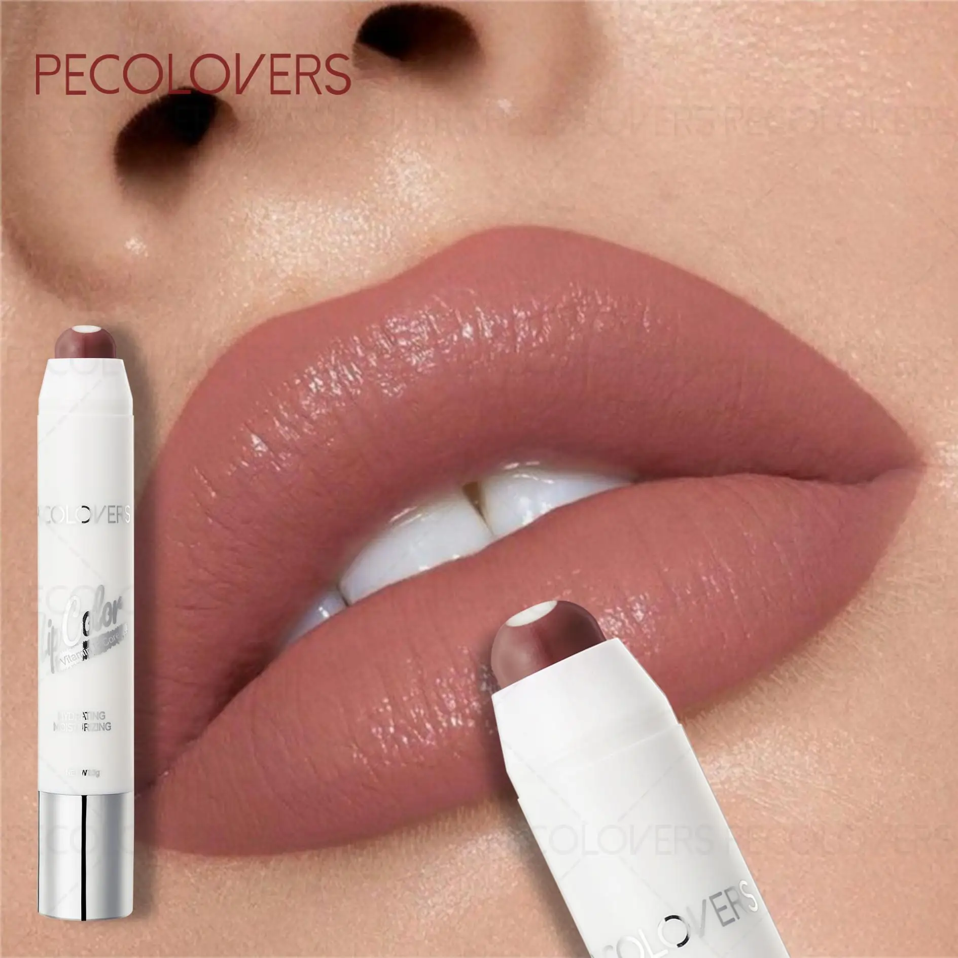 틴티드 립밤, 영양&보습, 샌드위치 디자인, 2-in-1 보습&지속력 좋은, 매트 크레용 립스틱