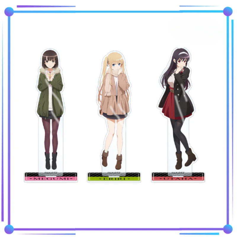 Spel Katou Megumi Kasumigaoka Utaha Sawamura Spencer Eriri Acryl Stand Pop Anime Figuur Model Plaat Cosplay Speelgoed Voor Cadeau