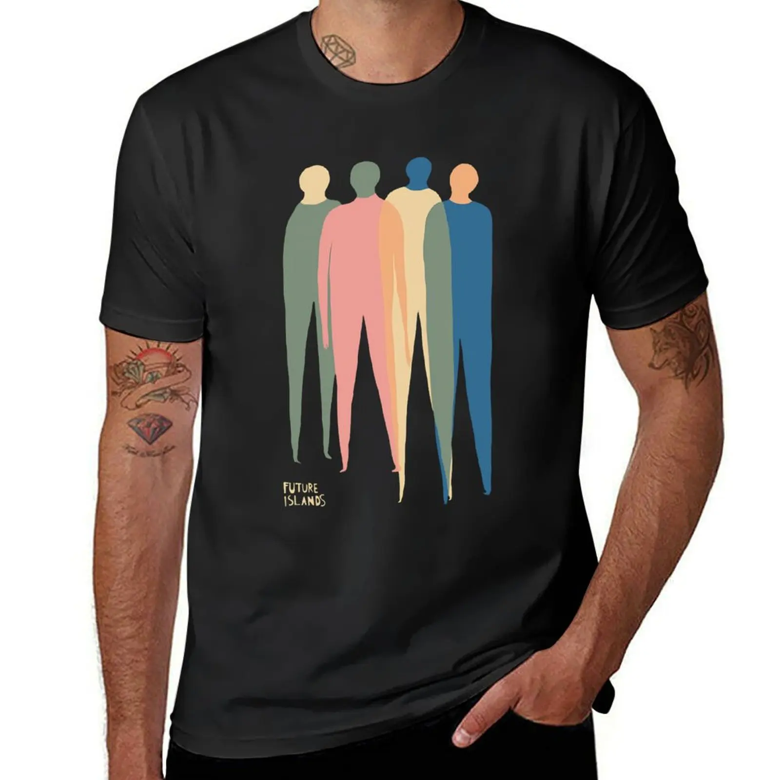 

Future Islands T-Shirt summer top for a boy tees mens white t shirts