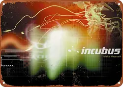 Incubus (Make Yourself) Music Poster Vintage Metal Tin Sign Aluminum Signs Wall Art Home Decor Bedroom Kitchen Cafe Pub Plaque 8