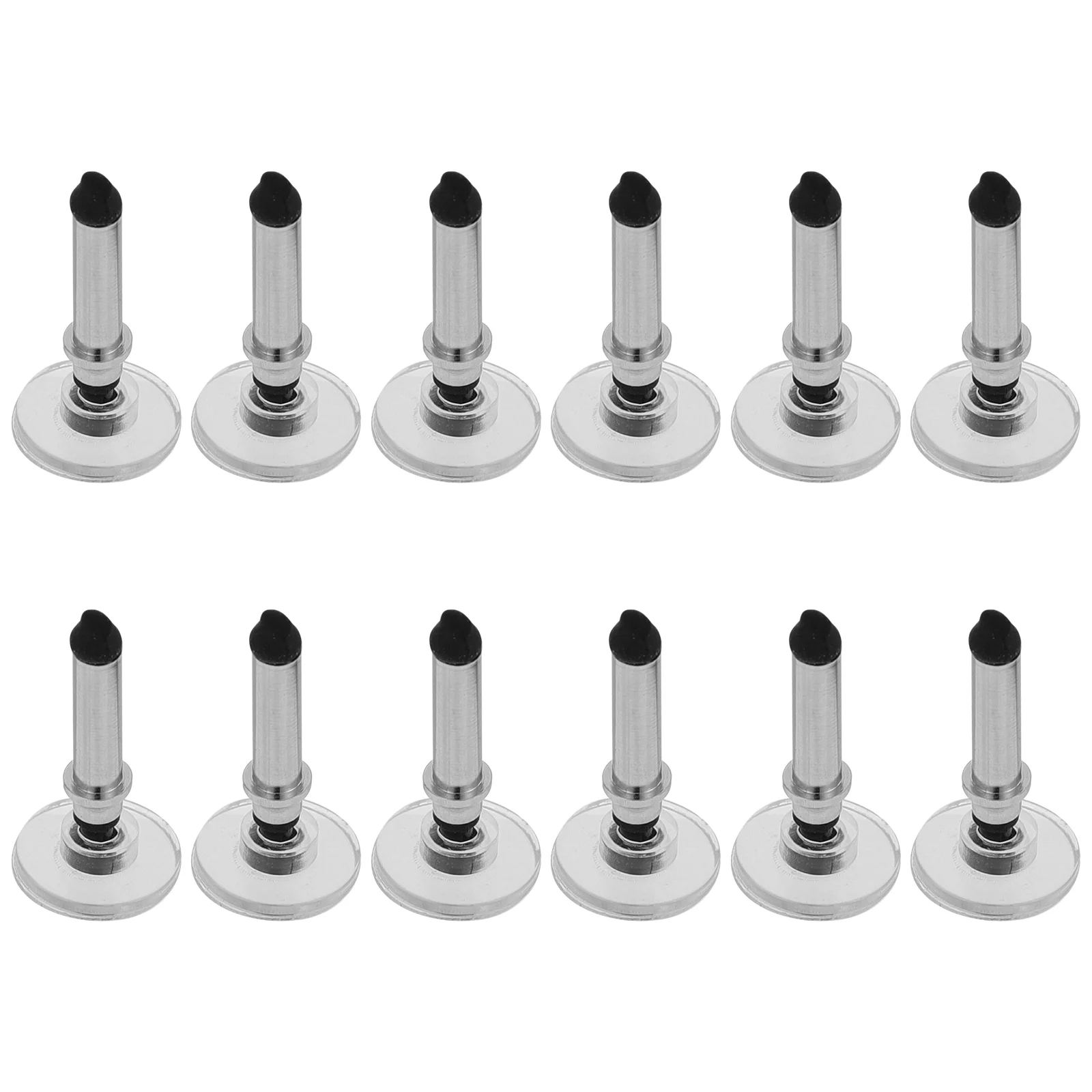 12 Pcs Disc Stylus Tips Touch Pen Touchscreen High Precision Replaceable Cell Phone Accessories