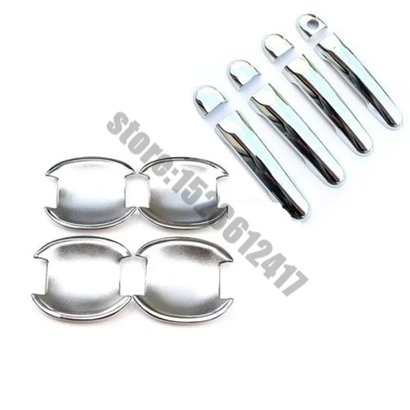 

For Nissan Note E12 2013-2019 Nissan Cube 2009 -2016 Nissan Juke 2011 - 2015 Chrome Car Side Door Handle Cup Bowl Cover Trim