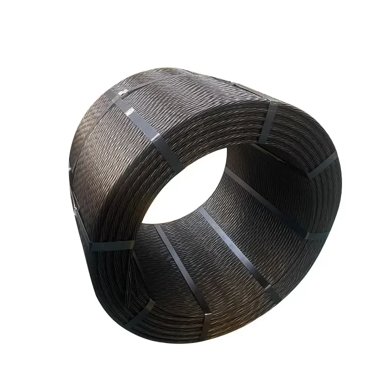 Pc Oumi 12mm Two-strand Wheat Chain Stainless Jump Ring Galvanized Strand Round Steel Wire Rope Prestressing Price