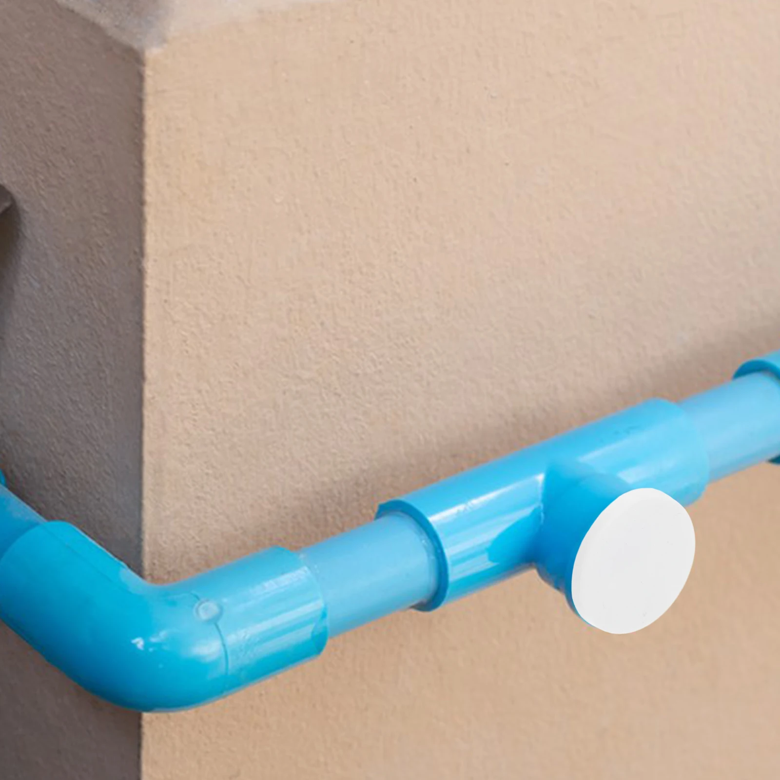 

PVC Pipe Plug Plastic Caps End Fittings Reusable Accessories Replacement Protective Stoppers Plugs