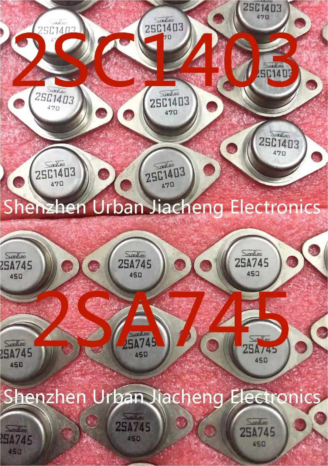 2 sa745 2 sc1403 do-3 wysokiej mocy zลota uszczelka pasujฤ
ca tuba zupeลnie nowa oryginalna w magazynie