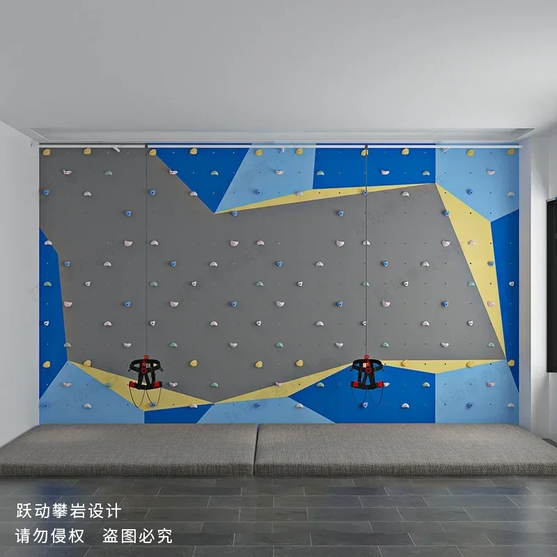 custom-made family climbing board kindergarten climbing wall