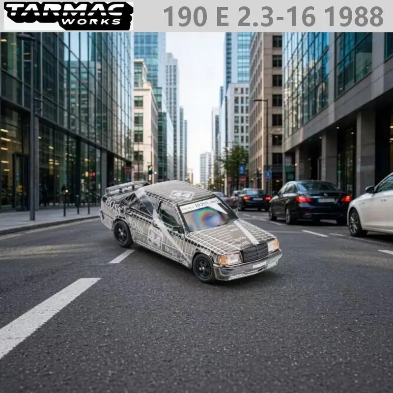 TW  1/64 190 E 2.3-16 1988  Alloy Die Casting Car Model Collection Model Boy Gift Christmas Gift