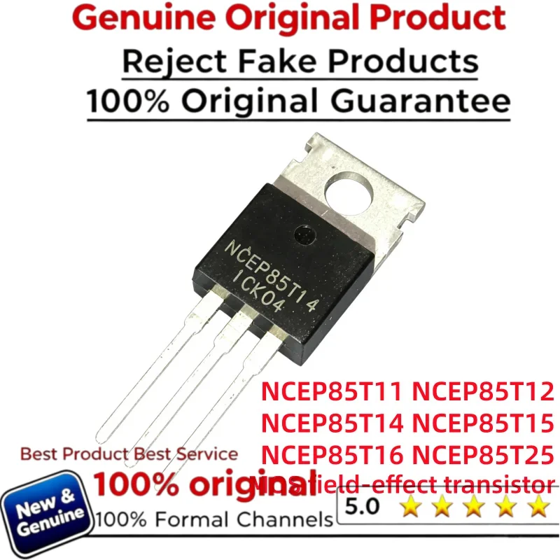 10-20PCS 100% New Original  NCEP85T16 NCEP85T25 NCEP85T11 NCEP85T12 NCEP85T14 NCEP85T15 MOS FET 85V Series 160A TO-220