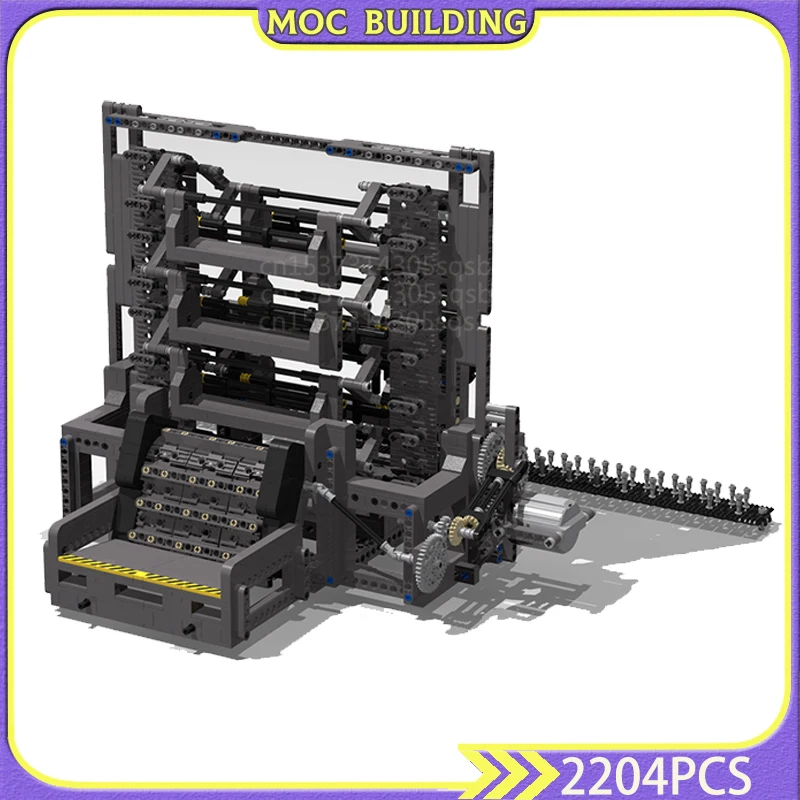 

High Tech Kit GBC Paternoster Lift Model Moc Building Blocks Technology DIY Assembly Education Creative Bricks Toy Xmas Gifts