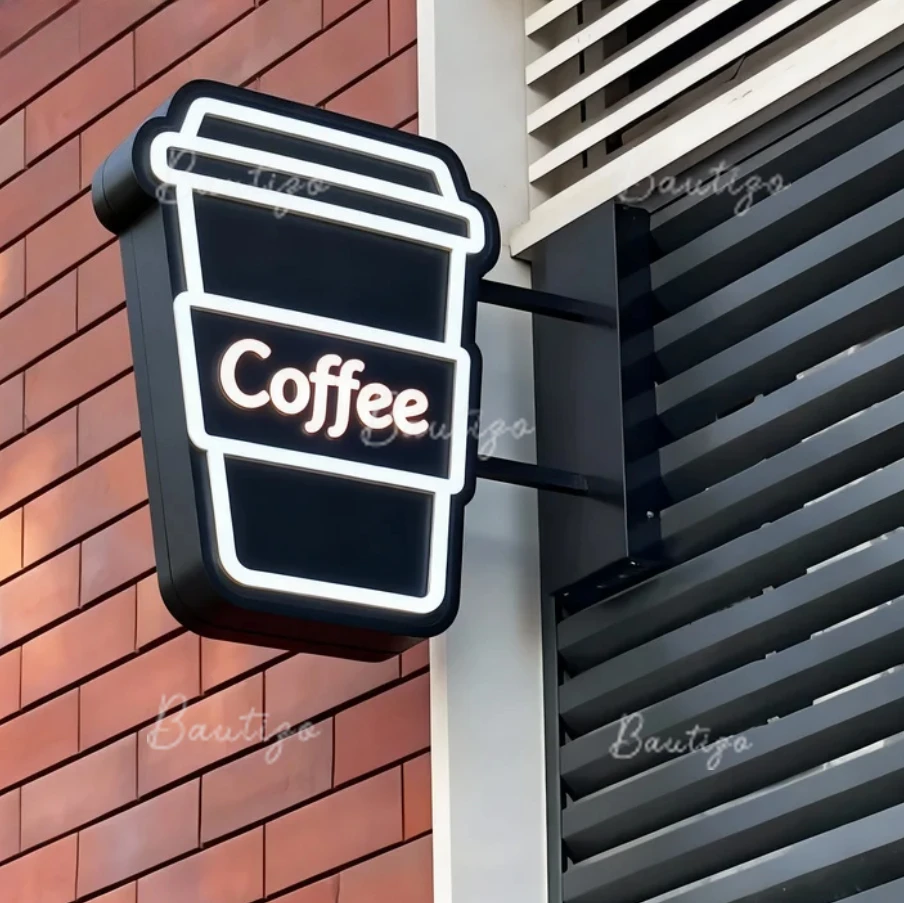 Custom Light Sign Neon Led Luminous Logo Wall Home Acrylic Letters Metal Signs Business Signage Advertising Outdoor Box Letter