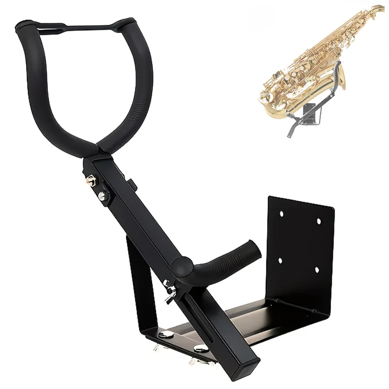 

Настенный держатель для саксофона (альт/тенор), настенная вешалка для саксофона, настенный держатель-дисплей для дома и музыкальных магазинов