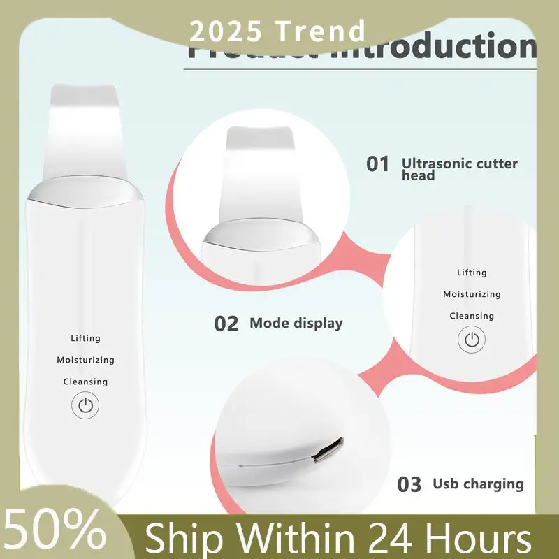 A75X – épurateur ultrasonique pour la peau du visage, Machine de beauté, nettoyage en profondeur du visage, pelle exfoliante, dispositif de soins de la peau