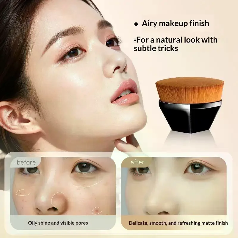 1Pcs Portable Professional Foundation Brush Make Up New Magic Makeup Brush Beauty Powder Face Blush Brushes