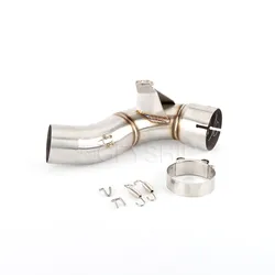 For Indian FTR 1200 / S 2019 2020 FTR1200 Rally / Carbon FTR1200S 1200S Escape Motorcycle Exhaust Muffler Link Pipe 61MM Slip-on