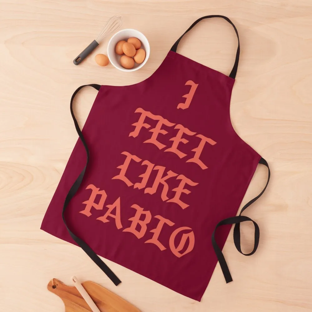 

I feel like Pablo Apron cookings for women painters Custom innovative kitchen and home items Apron