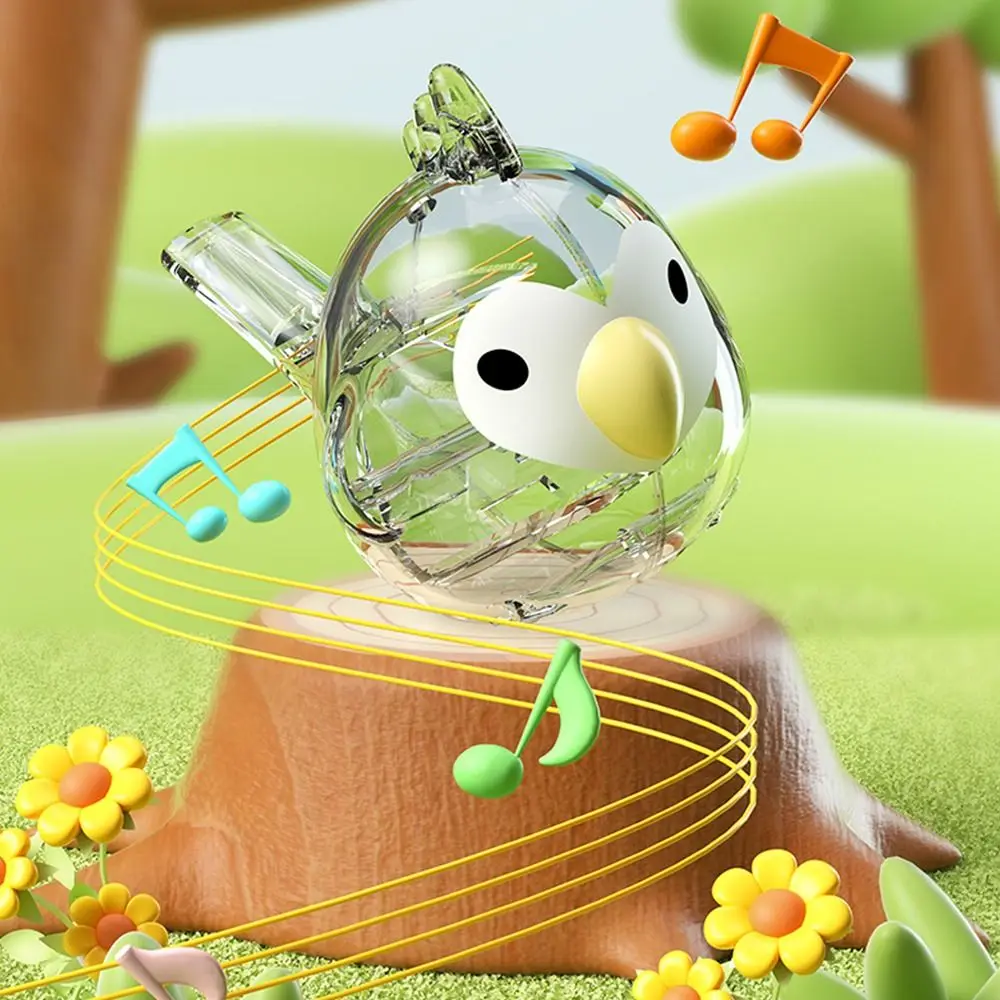 New Portable Water Bird Whistle Funny Multi-function Water Bird Water Injection Whistles Pronunciation Toy Baby Toy