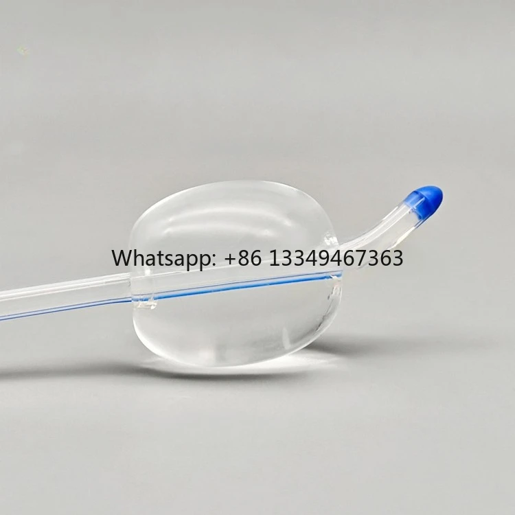 Medical Silicone Foley Catheter with Balloon 50ml 80ml Fr22 20fr Dufour Tip 3 Way