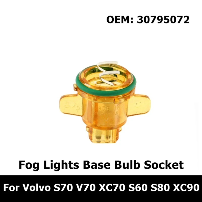 30795072 Fog Lights Base Bulb Socket For Volvo S70 V70 XC70 S60 S80 XC90