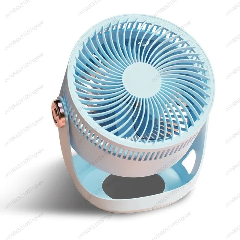 Portable Circulating Fan USB Rechargeable Quiet Mini Fan for Home Office Desktop Dormitory