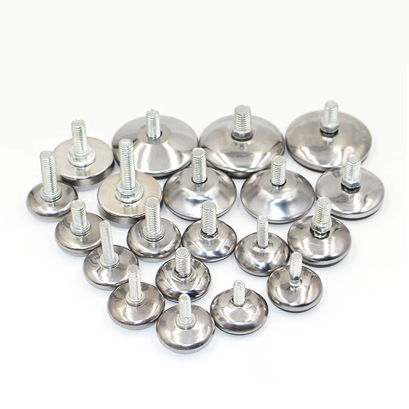 4 pz M6 M8 M10 mobili tavolo sedia divano gamba piedi livellatore regolabile Glide Slide Pad
