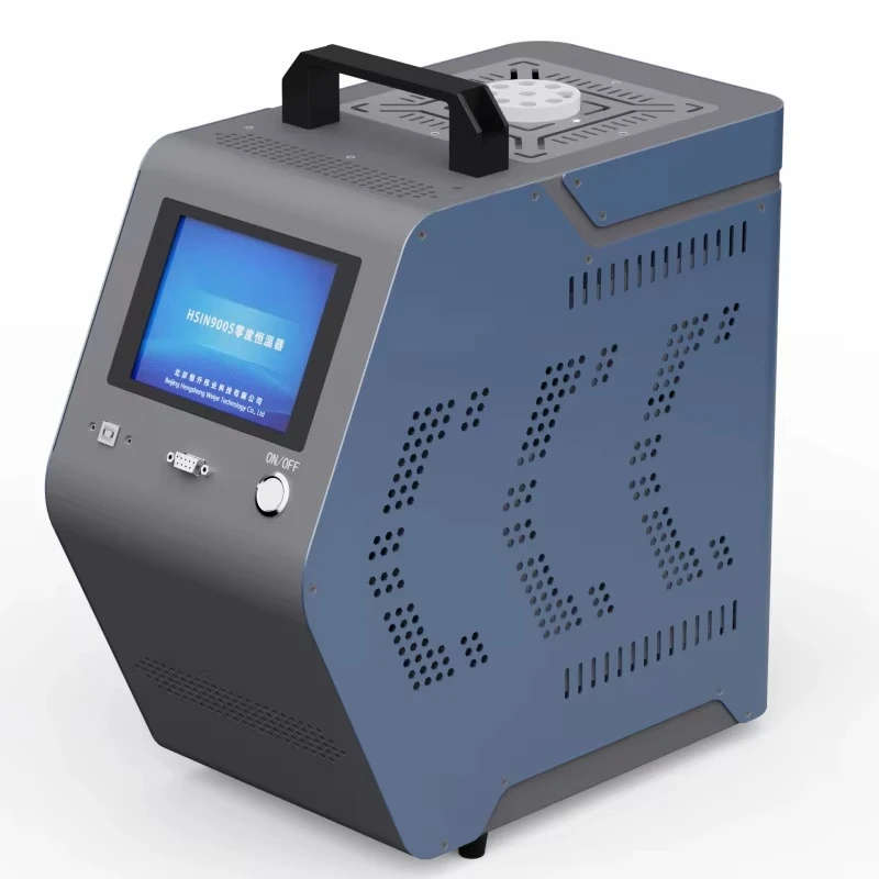 

HSIN9005 Zero Constant Dry Block Temperature Calibrator Portable Thermostatic Thermocouple Thermometer Calibration Furnace