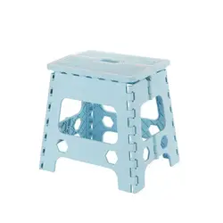 Outdoor Portable Folding Chair Plastic Bench Folding Small Bench Fishing Bench Step Stool for Kitchen, Bathroom