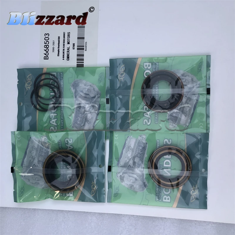 6T40 6T45 Transmission Clutch Repair kit For Buick Opel Chevolet Saab Saturn 6T40E 6T45E Gearbox Oil Seal Gasket Repair Kit