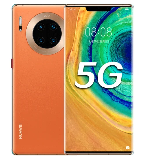 

Original Mate 30 Pro 5G Phone Android 10 8GB RAM 128GB 256GB ROM Kirin 990 5G Octa-Core 40MP Camera NFC