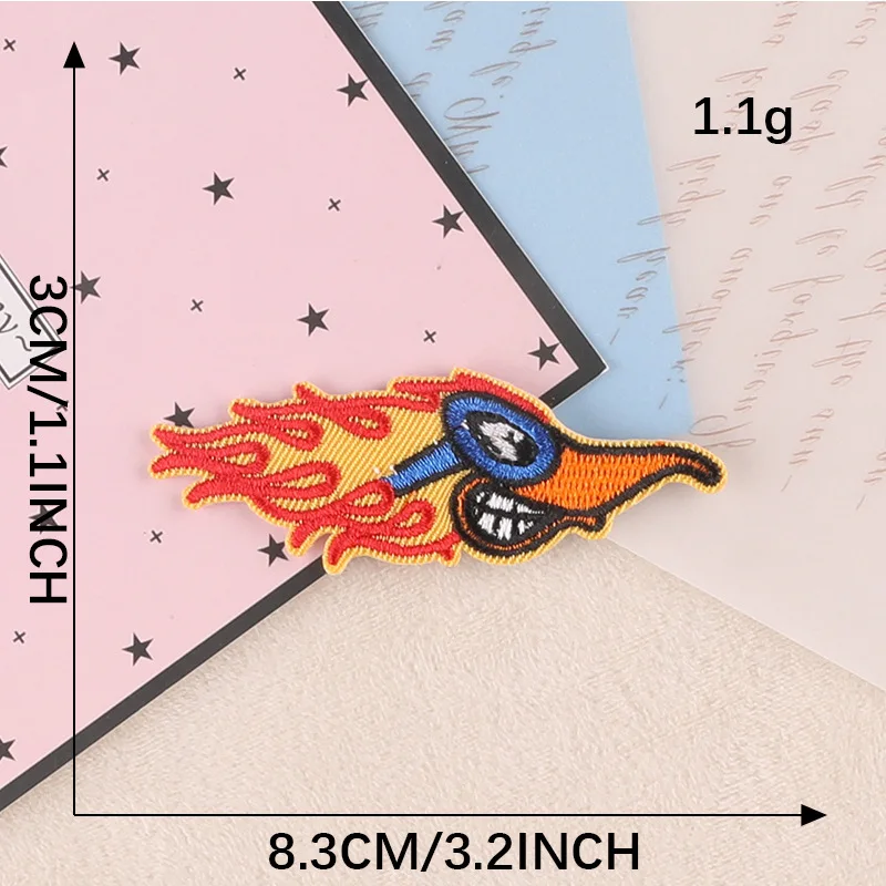 Aufnäher zum Aufbügeln für Kleidung, bestickt, taktische Militär-Moral-Applikation, schmelzbar, thermoadhäsive Mochila, Designer, Outdoor, Nähen – Detail 3