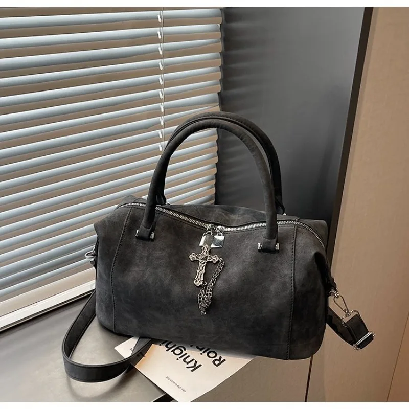 

Стильные винтажные сумки для подгузников для женщин, простые дизайнерские кожаные сумки через плечо, элегантные минималистичные люксовые сумки с большой вместимостью.