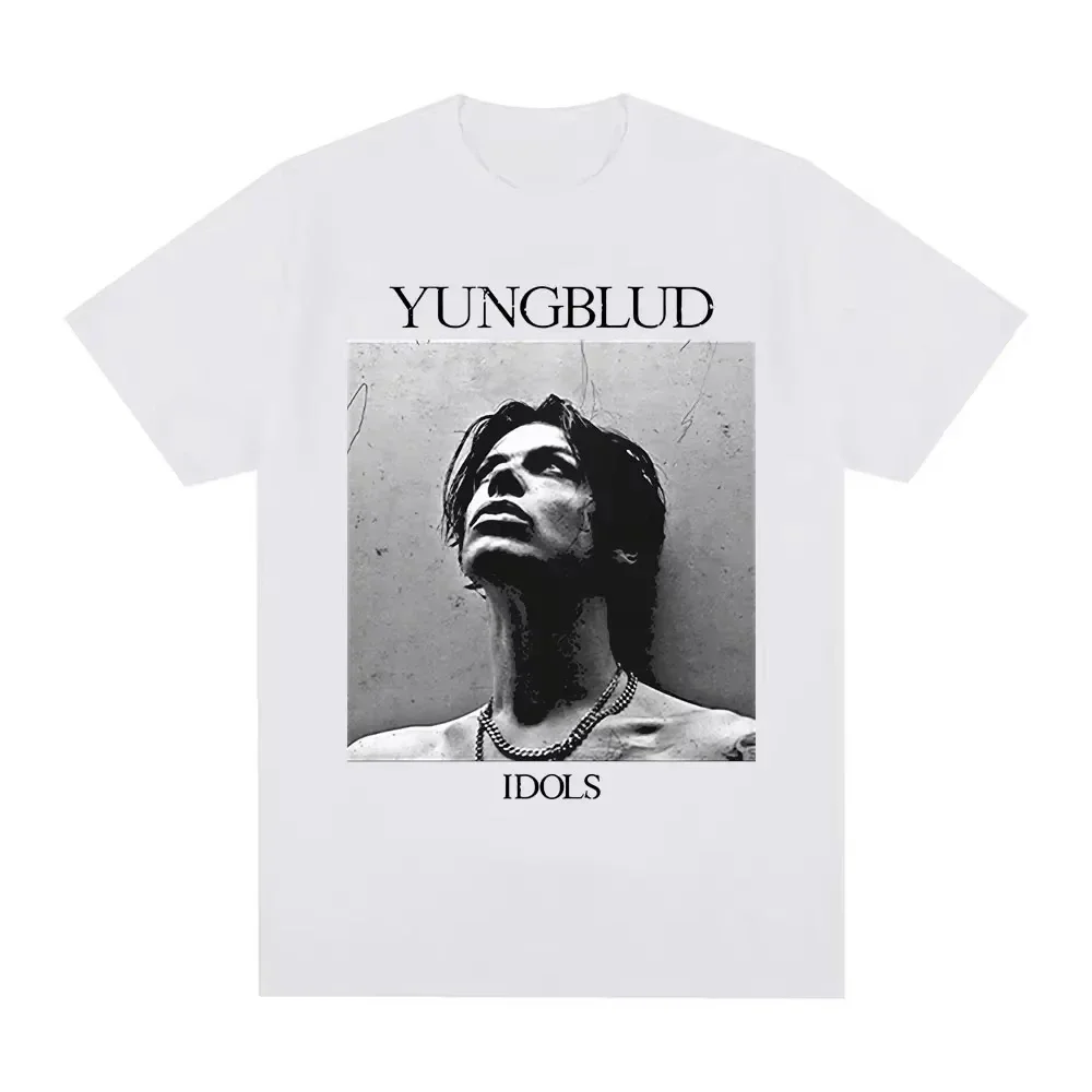 

Yungblud Idios Fashion Pattern Printed Women's Short Sleeve Casual Versatile Four Seasons Women's T-shirt