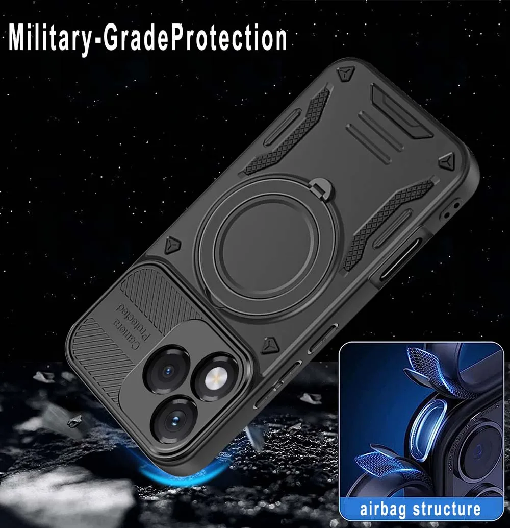 Case For Honor 400 Pro Lite Smart X60 X9c Smart X7D X70 X9D X5C Ring Bracket Magnetic Holder Cover Shockproof Armor view 3