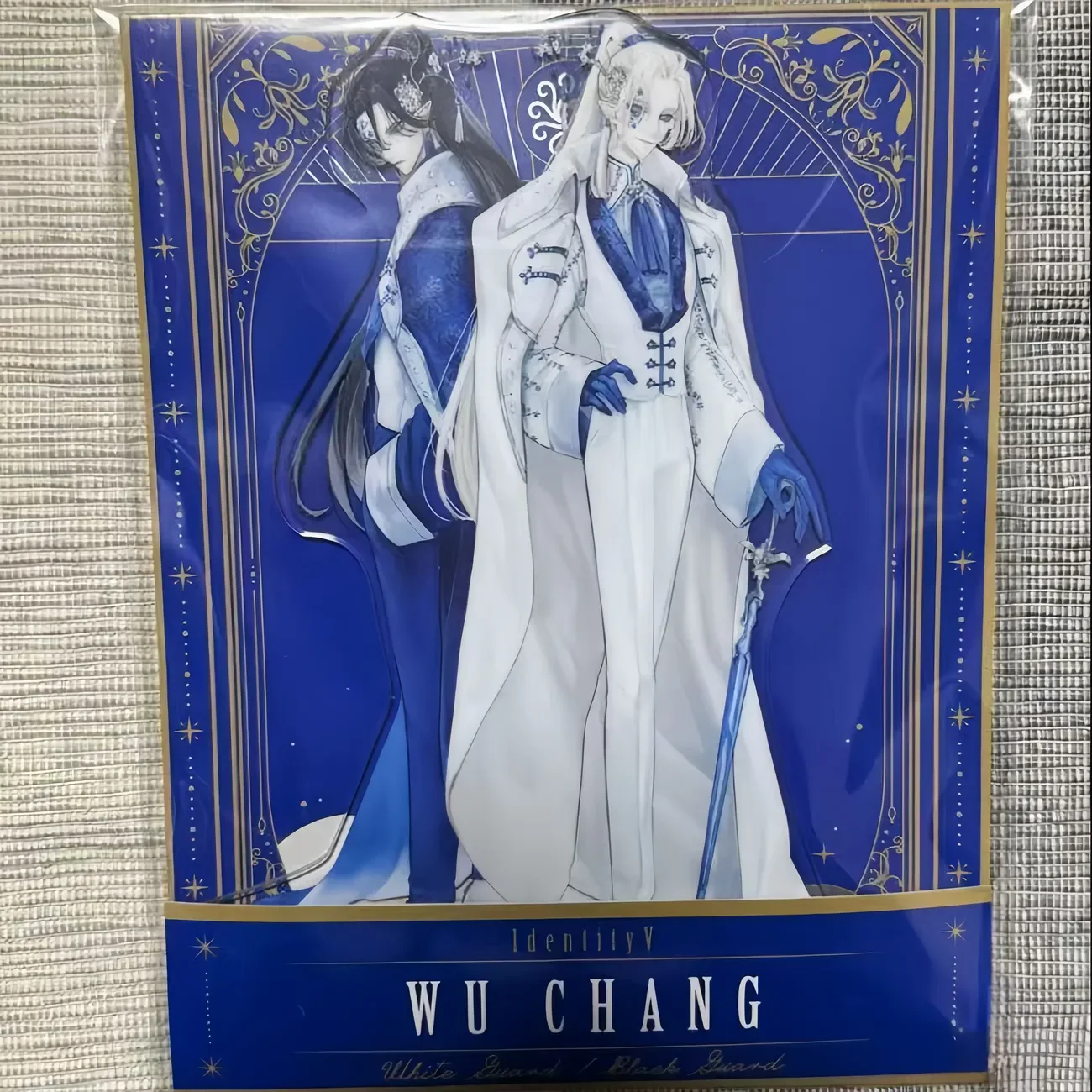 

Game Identity V Wu Chang Cosplay Anime figure cartoon Acrylic Standing sign desktop ornament Accessories Halloween gift