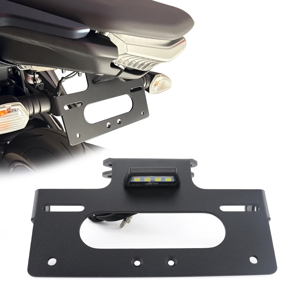 

For YAMAHA MT125 MT-125 2020 2021 2022 2023 2024 2025 License Plate Holder Frame Motorcycle Tail Tidy Fender Eliminator Bracket