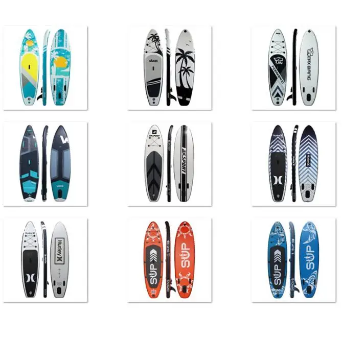 2024 custom-made high-quality inflatable super water surfboard standing competition paddle