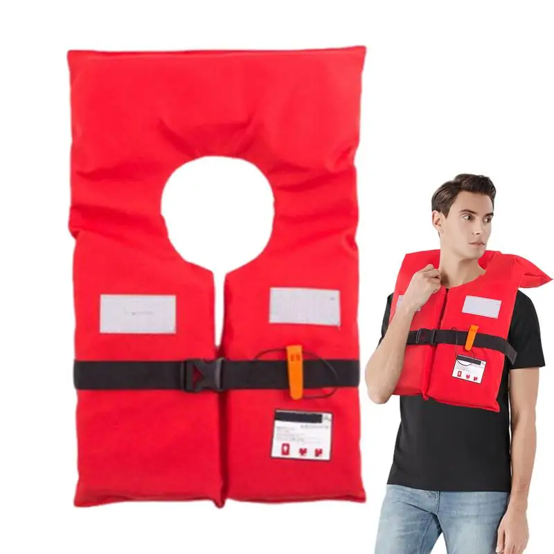 

Life Jacket Safety Life Vest Water Sports Safety Vest Adjustable Swimming Life Vest For Water Sports Fishing Kayaking