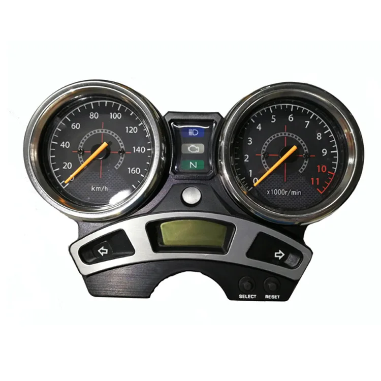 

Intelligent Library MotoQueen Digital Motorcycle Electric Instrument Speed Meter For YBR250