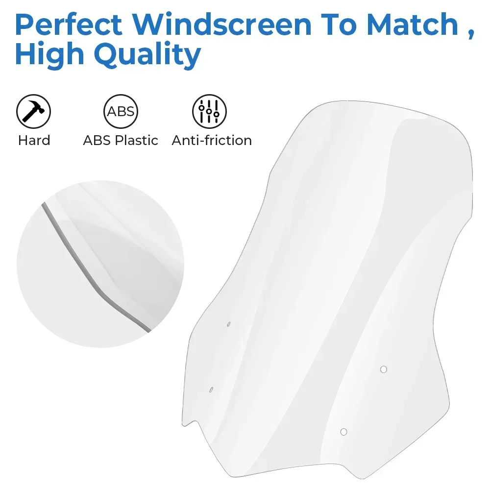 

NC750X Windscreens For Honda NC700X 2011 2020 Windscreen Screen Windshield NC 750X Motorcycle Accessories ABS Wind Deflectors