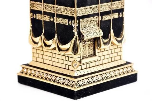 Imagem -03 - Iqrah Kaaba Trinket Ouro Cor Tamanho Pequeno