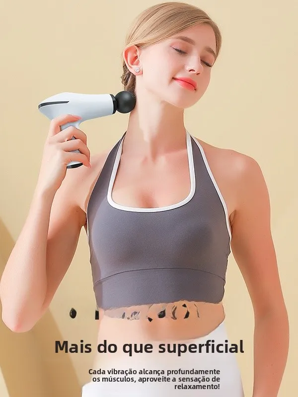 ミニプロフェッショナル筋膜ガン-2c-マッスルマッサージャー-リラクゼーション-特殊多機能マッサージガン-軽量ポータブルフィットネス機器